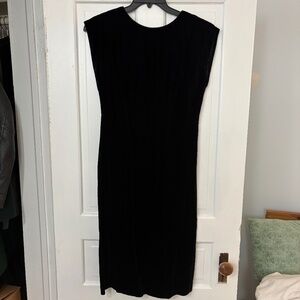 Vintage Black Velvet dress